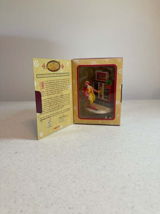 Enesco Other - McDonalds Ordering Up A Merry Christmas Musical Ornament Enesco Treasury